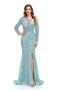 High Couture NR2278 Long Formal Sequin Evening Dress