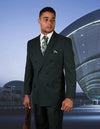 Green Double Breasted Suits - AlbertoNardoniStore
