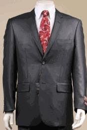 Extra Long Suit Sharkskin Suit - 44 Extra Long Suit - AlbertoNardoniStore