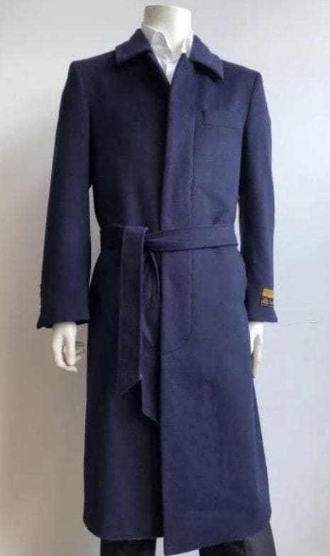 Belt Coat Mens Full Length Overcoat - Wholesale Coat - Wholesale Winter Coats