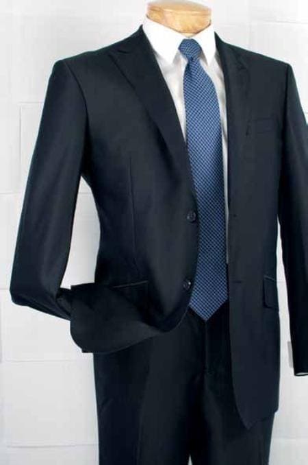 Navy Slim Suit - AlbertoNardoniStore