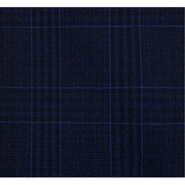 Renoir Clothing - Renoir Suit - Renoir Fashion - Stretch Performance 2-button Classic Fit Navy Check Renoir Suit