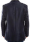 Navy Blue and Gold Trim Tuxedo Dinner Jacket - Navy Blue Blazer