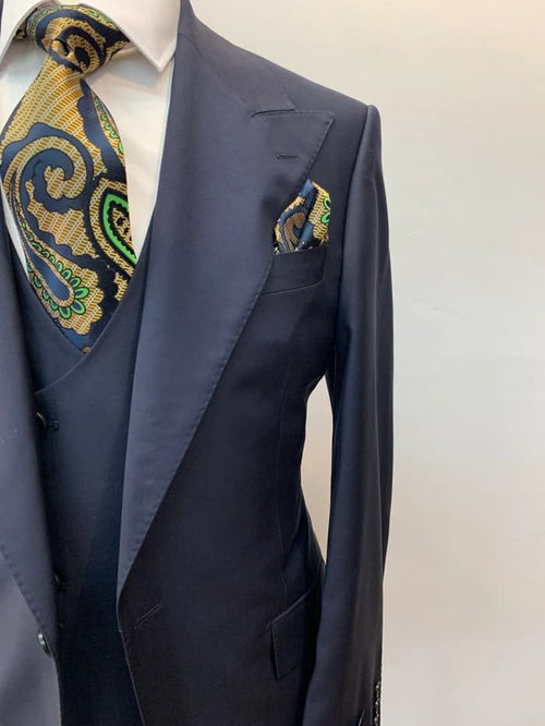 Rossi Man Suit -  Tan Gray Black Navy Camel French Blue Suit