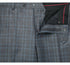 Renoir Clothing - Renoir Suit - Renoir Fashion - Stretch Performance 2-button Classic Fit Grey And Blue Check Renoir Suit