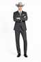 Notch Lapel Grey Tuxedo