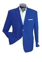 Dinner Jacket - Royal Blue - Mens Wholesale Blazers - AlbertoNardoniStore