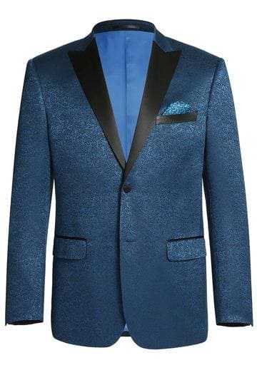 Mens Dark Teal Suit - Teal Blue Suit - Teal Color Wedding Suit - AlbertoNardoniStore