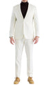 Oslo Off White Slim Fit Notch Lapel 2 Piece Suit