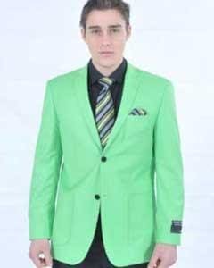 Dinner Jacket - Green - Mens Wholesale Blazers - AlbertoNardoniStore