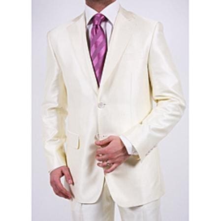 White Slim Fit Suit - AlbertoNardoniStore