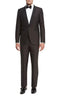 Dark Brown Tuxedo - Brown Wedding Suit - AlbertoNardoniStore