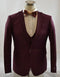 Slim Fit Burgundy Suit - AlbertoNardoniStore