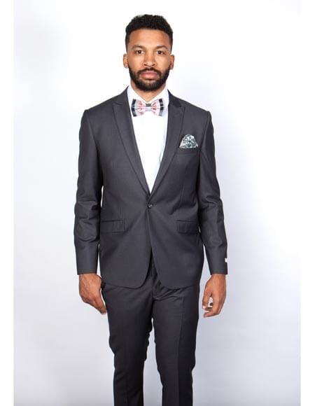 Gray Wool Suit 