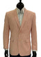 Alberto Nardoni Brand Orange Seersucker Sear sucker suit Blazer Sport coat Jacket