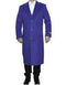 Mens Royal Blue Overcoat - AlbertoNardoniStore