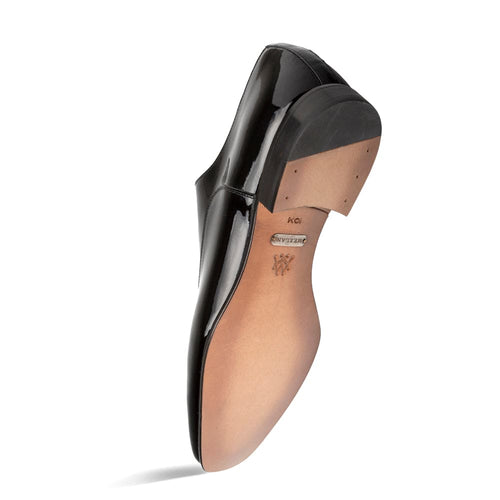 Mezlan Altea Plain Toe Oxford Shoes – Black Leather Dress Shoes Made in Spain