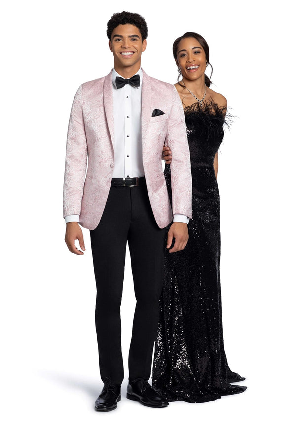 Western Suit - Trajes Para Hombres - Cowboy Formal Attire - Trajes De Novio - Pink