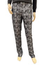 Paisley Suit - Gray - Silver - Charcoal Prom Suit - Slim Fit Stage Suit