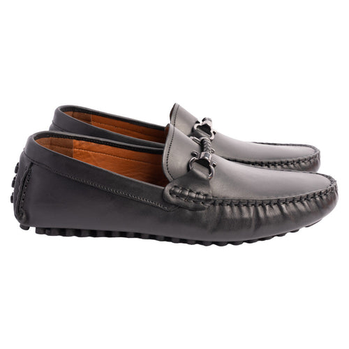 P00090- Palm Beach -Driving shoe Black