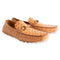 P01407 Palm Beach Genuine Ostrich Driver- Light Tan