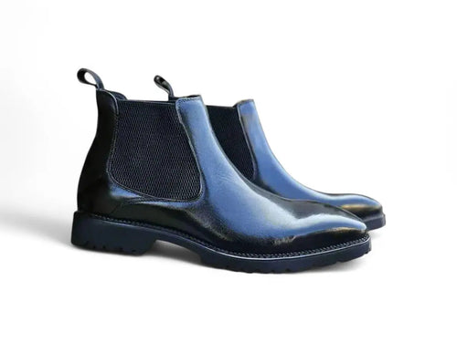 Patina Chelsea Boot Lug Sole Carrucci
