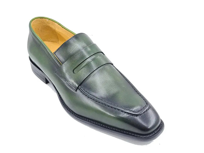 Carrucci Patina Finished Penny Loafer