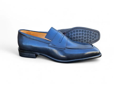 Patina Finished Penny Loafer Carrucci