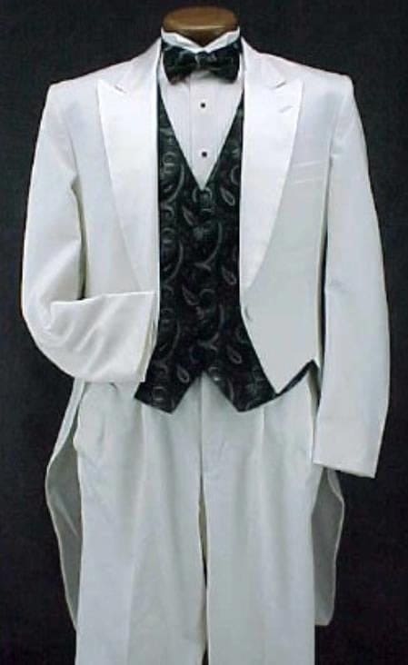Cheap Tuxedos For Men - Discounted White Tuxedos