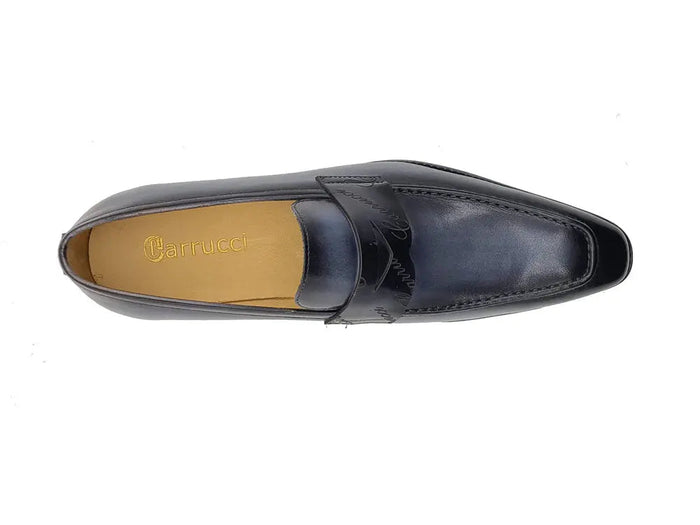 Carrucci Penny Loafer with Lightweight Sole