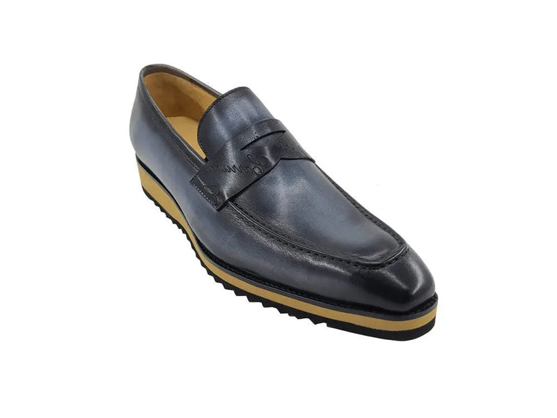 Carrucci Penny Loafer with Lightweight Sole