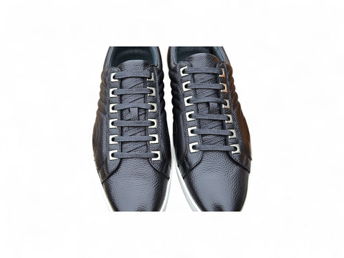 Primo Hand Burnished Leather Sneakers
