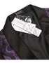 Mardi Gras Purple Tuxedo Dinner Jacket - Purple Paisley Blazer