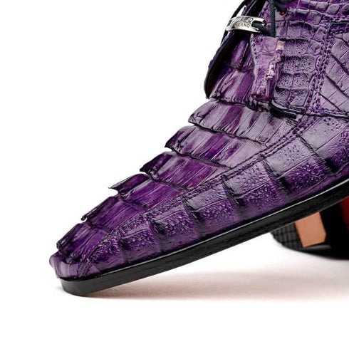 Marco Milano Purple Hornback Shoes Cancun