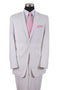 Mens 2 Button 100% Linen Suit with Elbow Patches in White