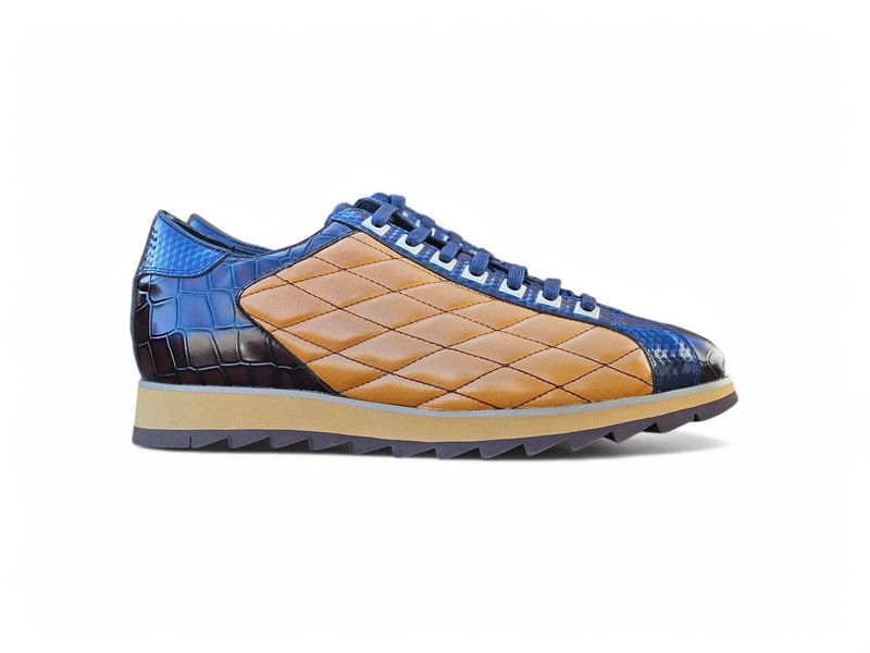 Carrucci Quilted Leather Sneaker