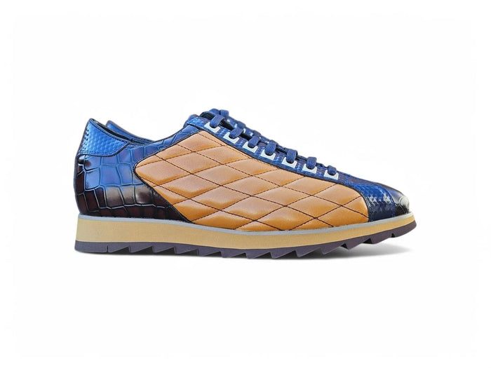 Carrucci Quilted Leather Sneaker