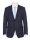 Half Canvas Stretch Wool Dress Suit Regular Fit 2 Piece in Navy