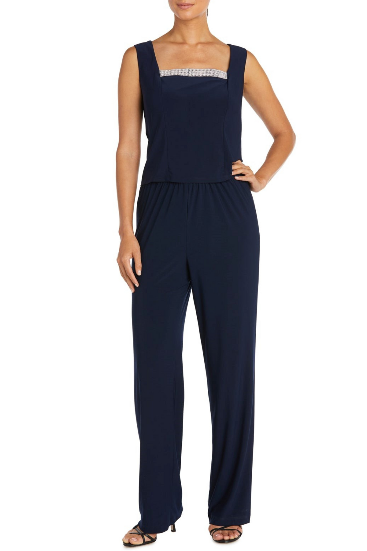 RM Richards Embellished 3-Piece Jacket Dress