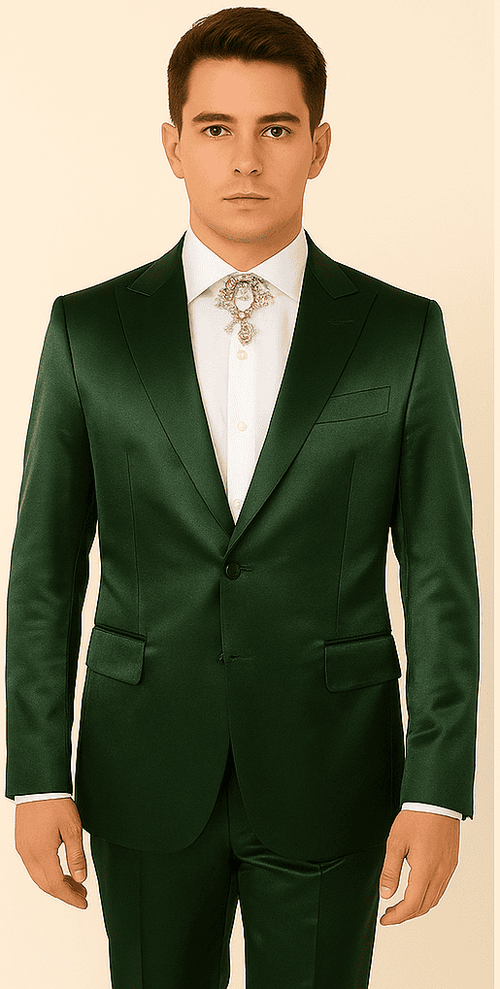 Rossi Man LEO RM1611 – Slim Fit 3-Piece Suit for Men | Modern Tailored Formalwear