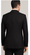 Rossi Man RM2301 – Sam Collection Men’s Slim Fit Formal Suit in Black