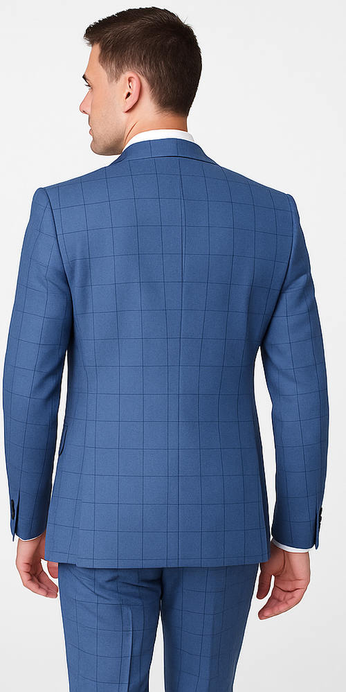 Rossi Man MAX RM1785 Slim Fit 3-Piece Suit – Stylish Formalwear for Men