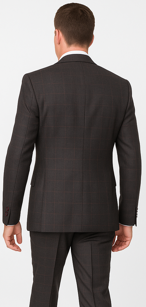 Rossi Man MAX RM1787 Slim Fit 3-Piece Suit – Stylish and Elegant Men’s Formalwear