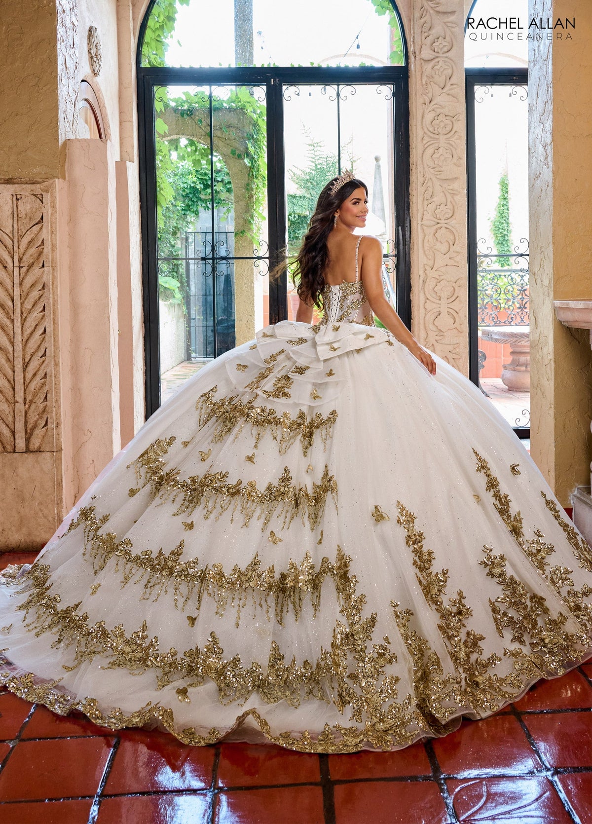 Rachel Allan RQ1158 Sleeveless Quinceanera Dress