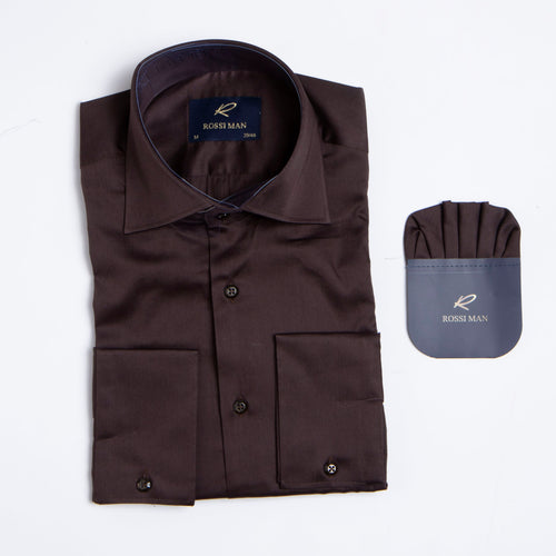 Rossi Man Shirt â€“ RS1 Style in Brown