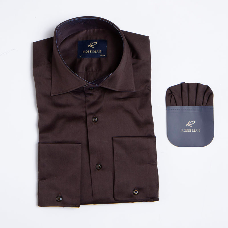 Rossi Man Shirt â€“ RS1 Style in Brown