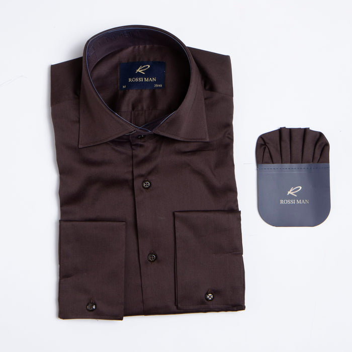 Rossi Man Shirt â€“ RS1 Style in Brown