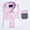 Mens Pink Shirt by Rossi Man RS2 Model
