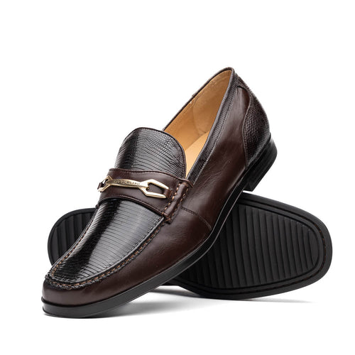 Marco Di Milano Ravello Brown Leather Dress Shoe
