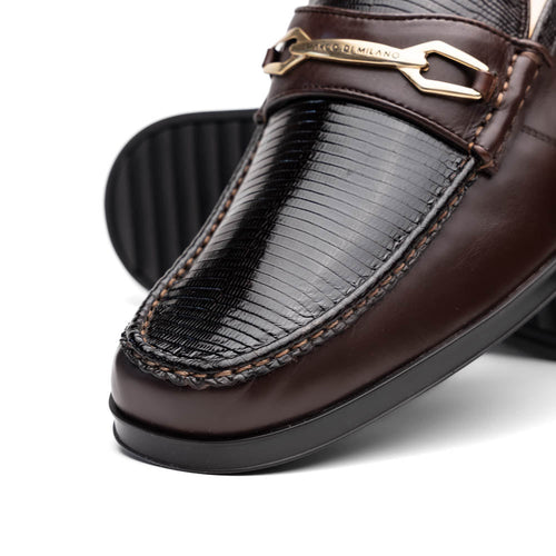 Marco Di Milano Ravello Brown Leather Dress Shoe